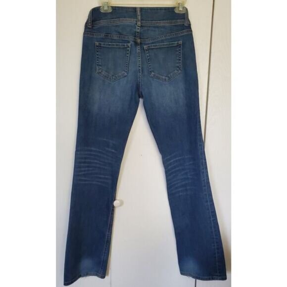 Victoria's Secret VS Hipster Medium Wash Destructive Jeans - Women's Size 2 - Picture 4 of 7